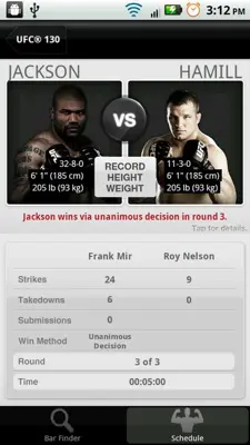 UFC Sports Bars android App screenshot 0