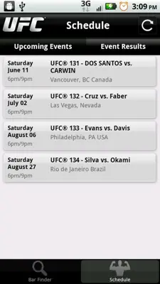 UFC Sports Bars android App screenshot 2